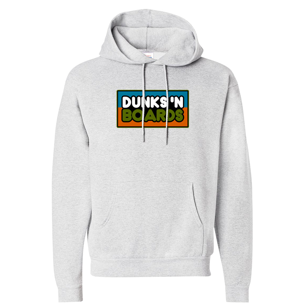 Pale Ivory Dunk Mid Hoodie | Dunks N Boards, Ash