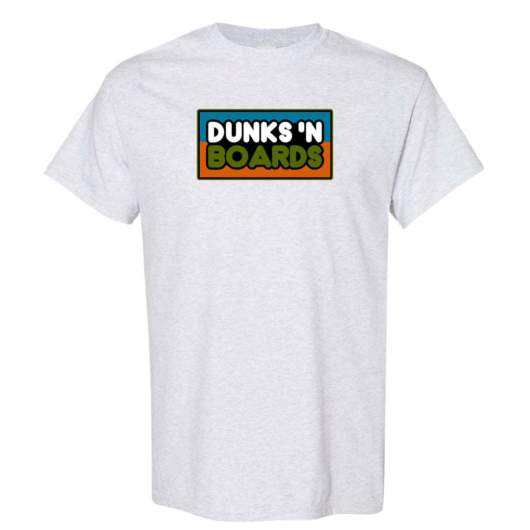 Pale Ivory Dunk Mid T Shirt | Dunks N Boards, Ash