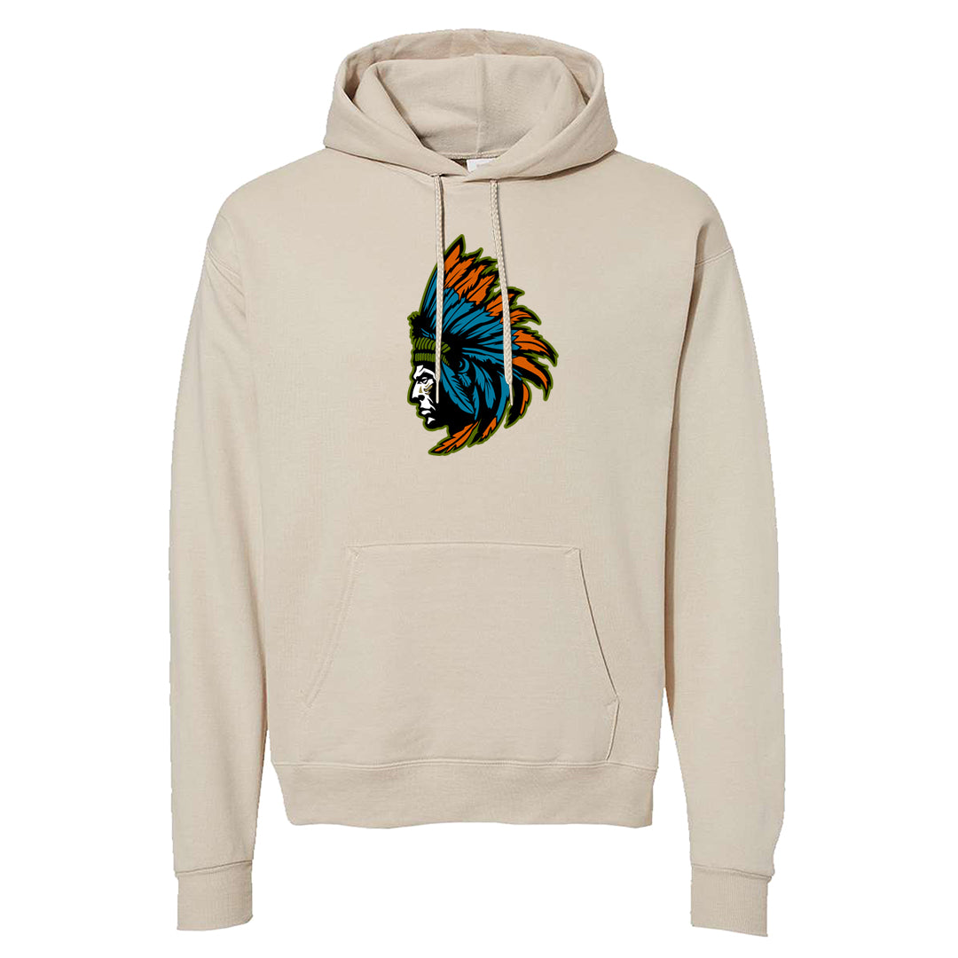 Pale Ivory Dunk Mid Hoodie | Indian Chief, Sand