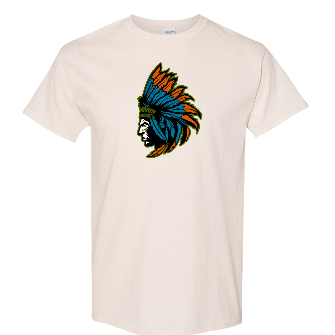 Pale Ivory Dunk Mid T Shirt | Indian Chief, Natural