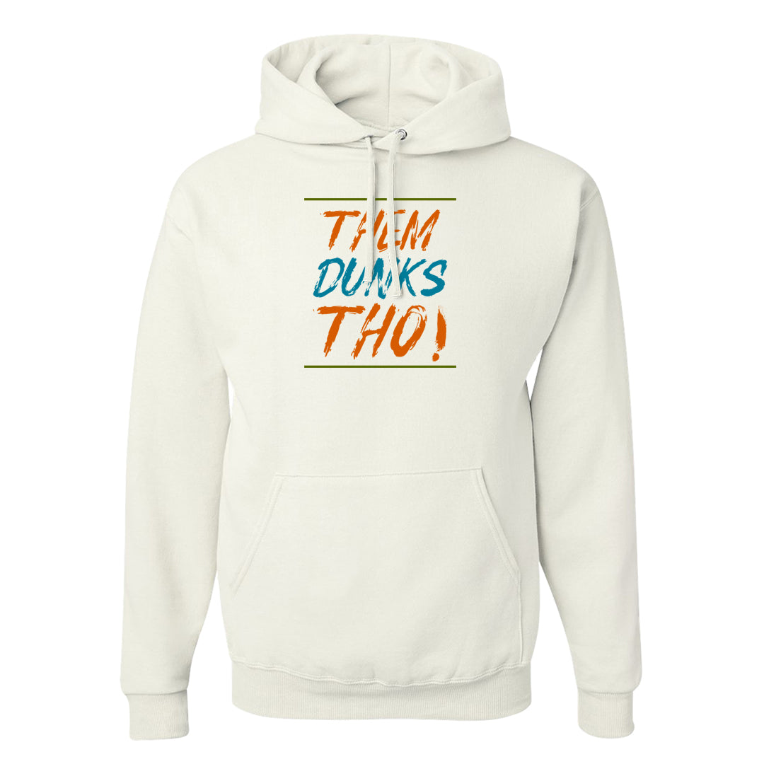 Pale Ivory Dunk Mid Hoodie | Them Dunks Tho, White