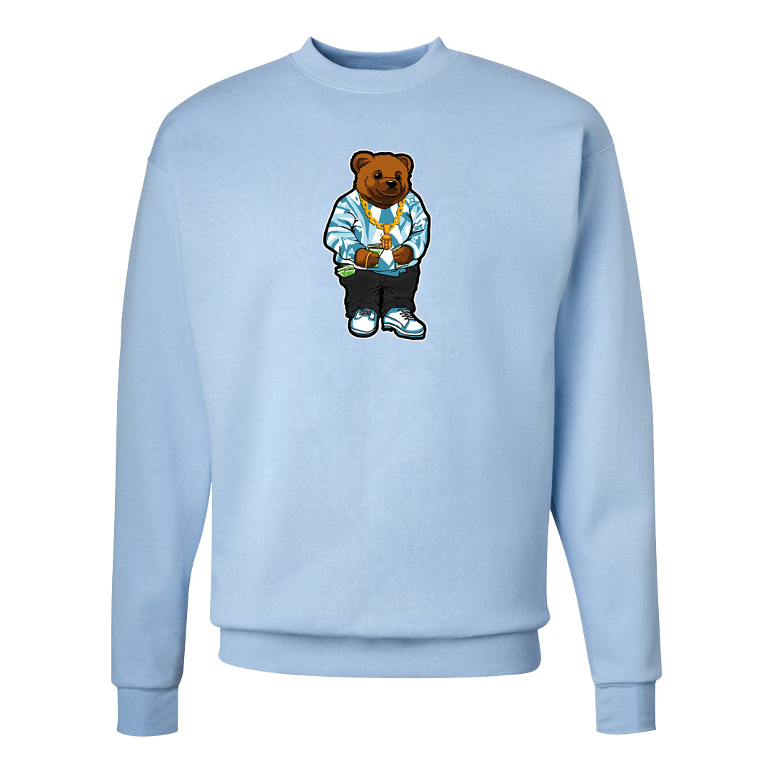 Blue Chill High Dunks Crewneck Sweatshirt | Sweater Bear, Light Blue