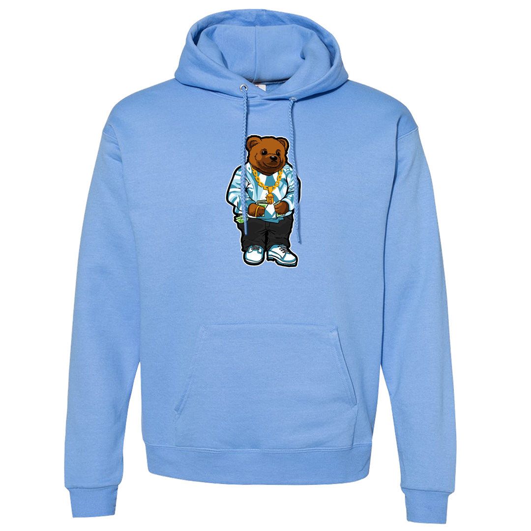 Blue Chill High Dunks Hoodie | Sweater Bear, Carolina Blue
