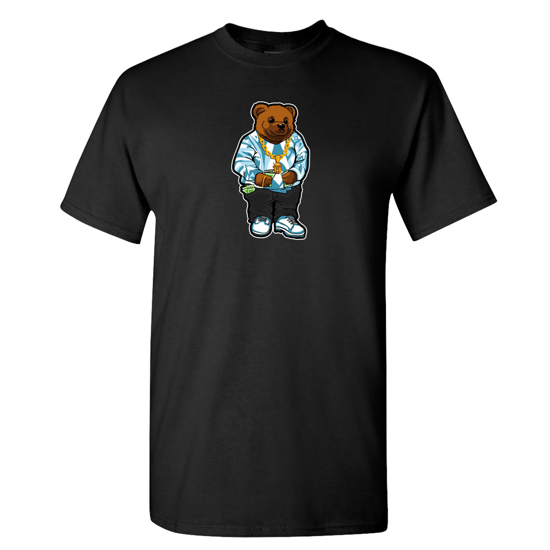 Blue Chill High Dunks T Shirt | Sweater Bear, Black