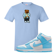 Blue Chill High Dunks T Shirt | Sweater Bear, Light Blue