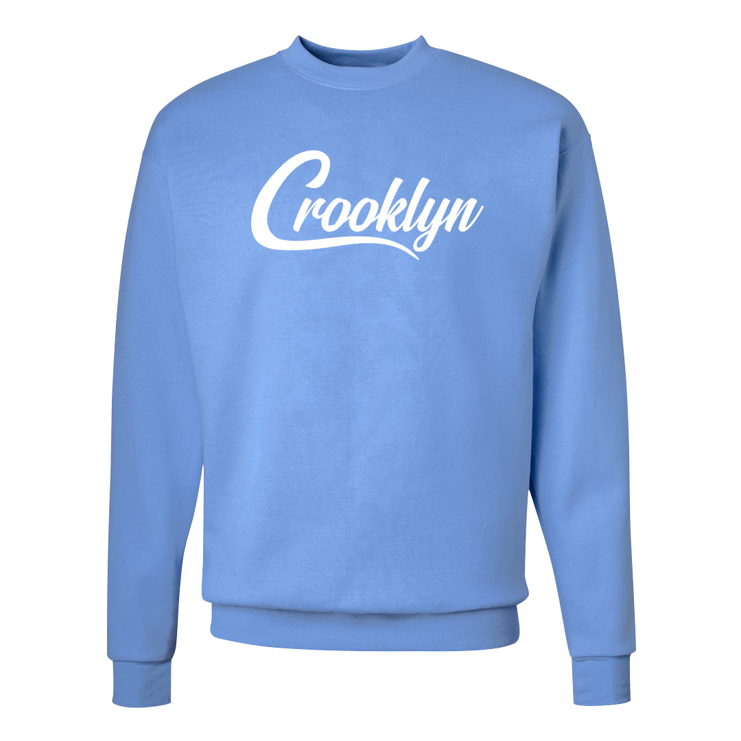 Blue Chill High Dunks Crewneck Sweatshirt | Crooklyn, Carolina Blue