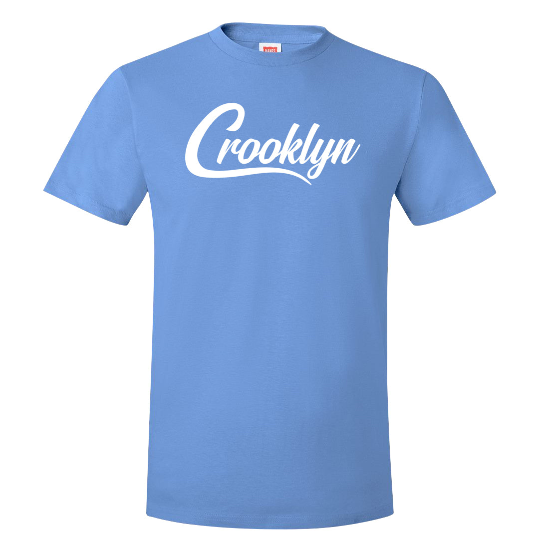 Blue Chill High Dunks T Shirt | Crooklyn, Carolina Blue