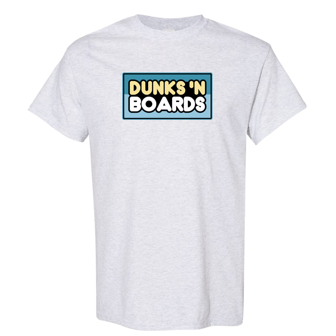 Blue Chill High Dunks T Shirt | Dunks N Boards, Ash