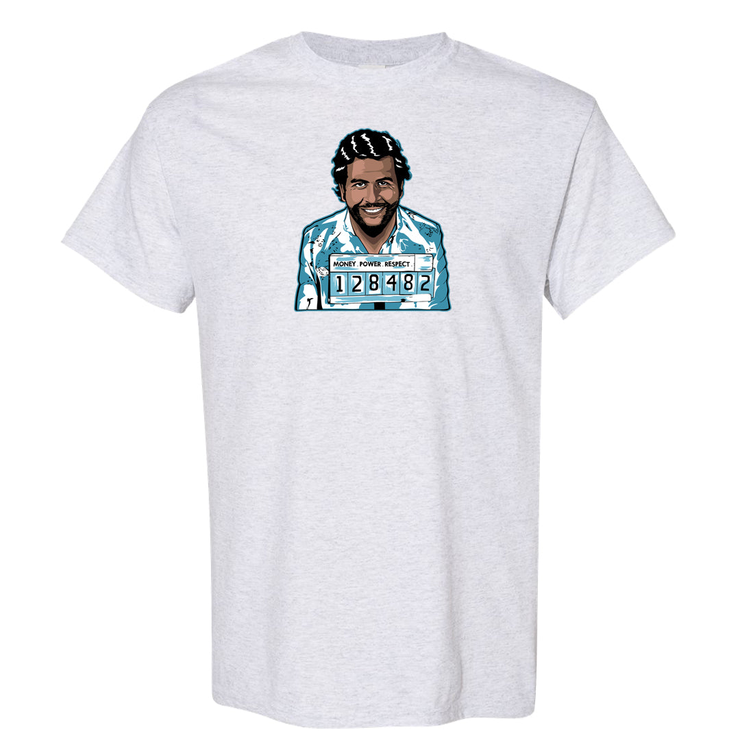 Blue Chill High Dunks T Shirt | Escobar Illustration, Ash