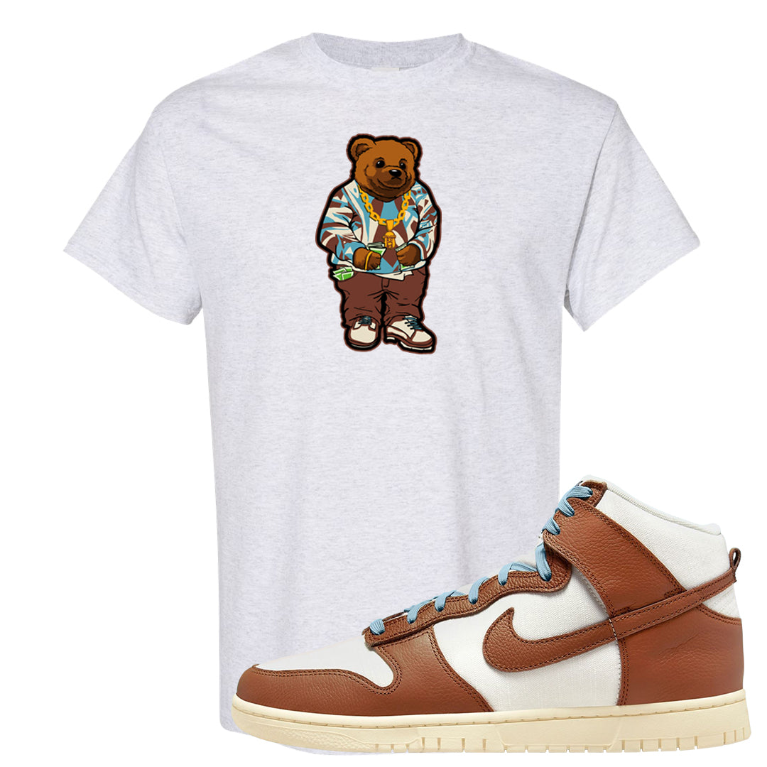 Certified Fresh Pecan High Dunks T Shirt | Sweater Bear, Ash