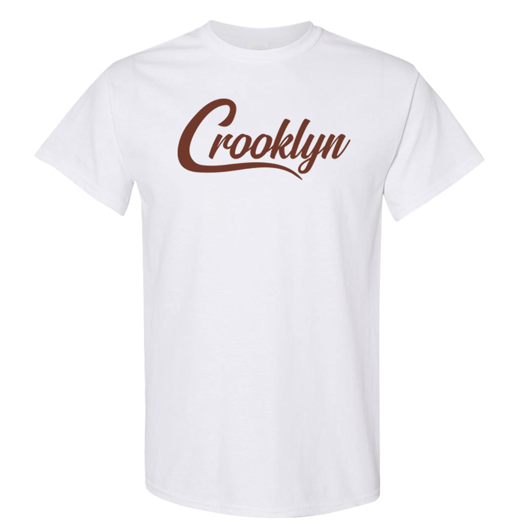 Certified Fresh Pecan High Dunks T Shirt | Crooklyn, White