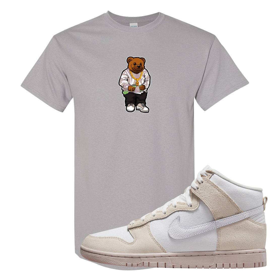 Slat Flats EMB High Dunks T Shirt | Sweater Bear, Gravel