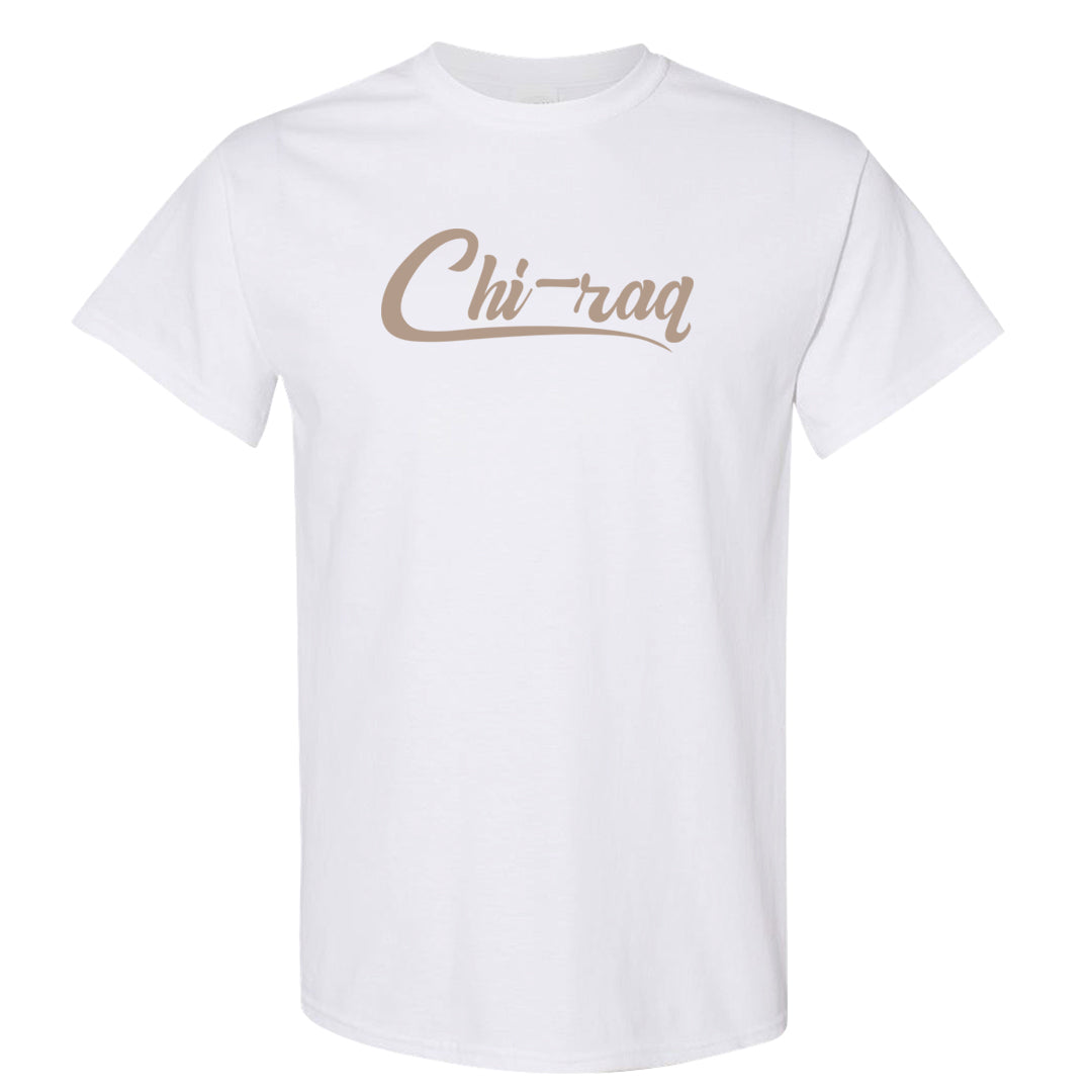 Slat Flats EMB High Dunks T Shirt | Chiraq, White