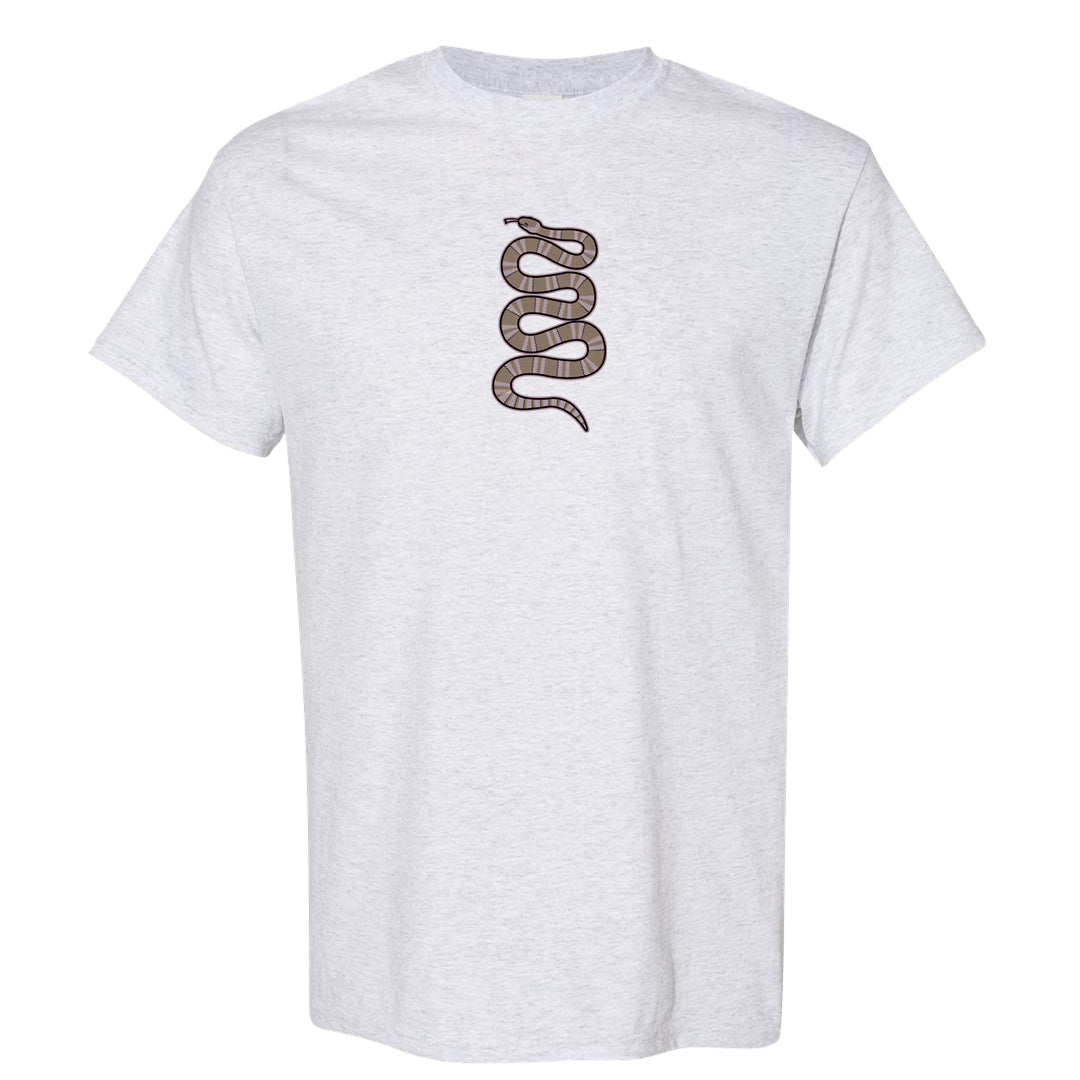 Slat Flats EMB High Dunks T Shirt | Coiled Snake, Ash
