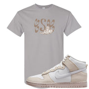 Slat Flats EMB High Dunks T Shirt | Certified Sneakerhead, Gravel