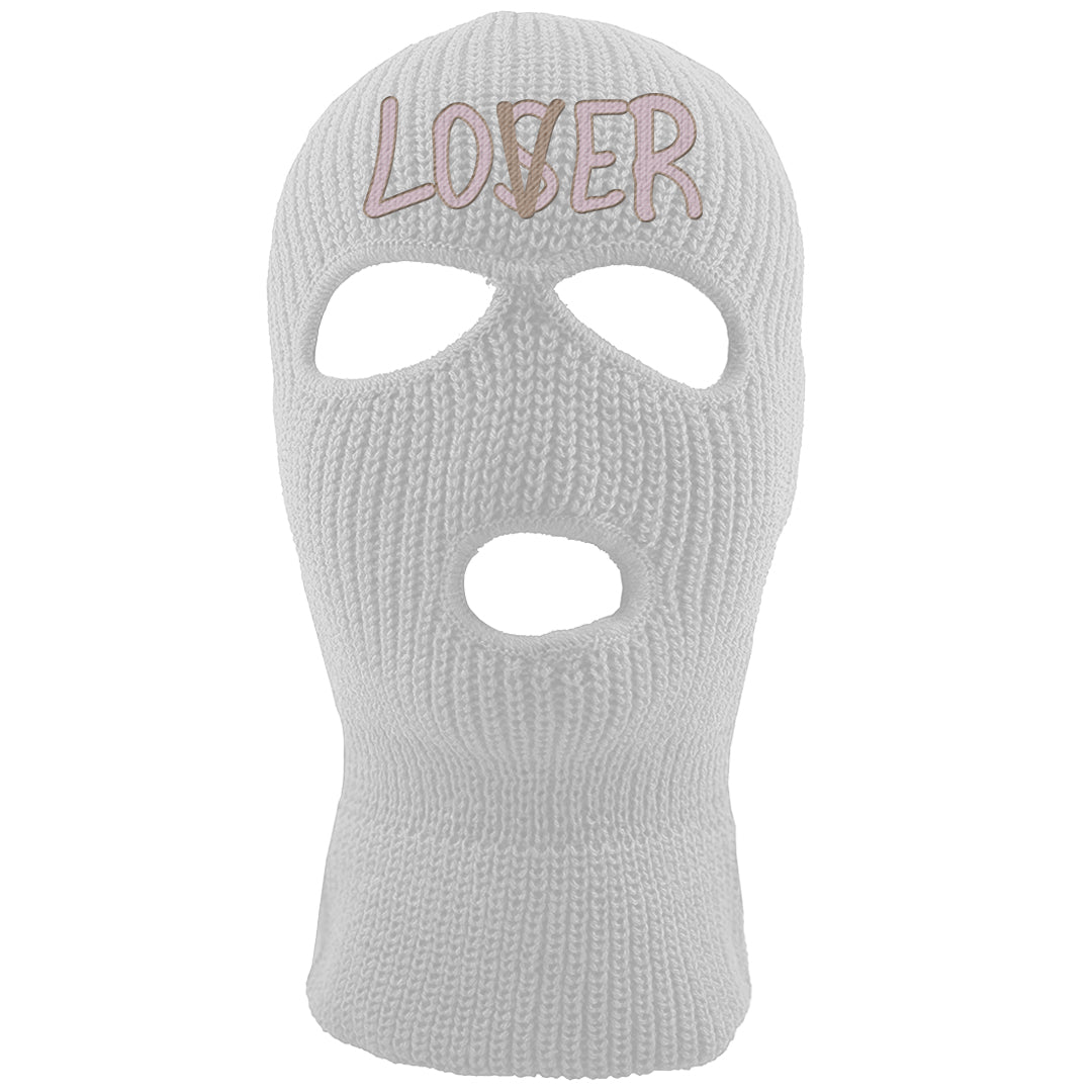 Slat Flats EMB High Dunks Ski Mask | Lover, White