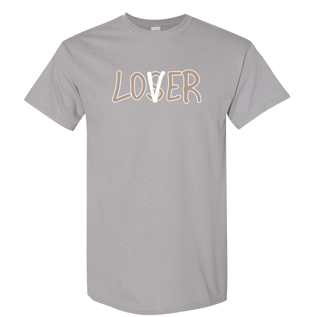 Slat Flats EMB High Dunks T Shirt | Lover, Gravel