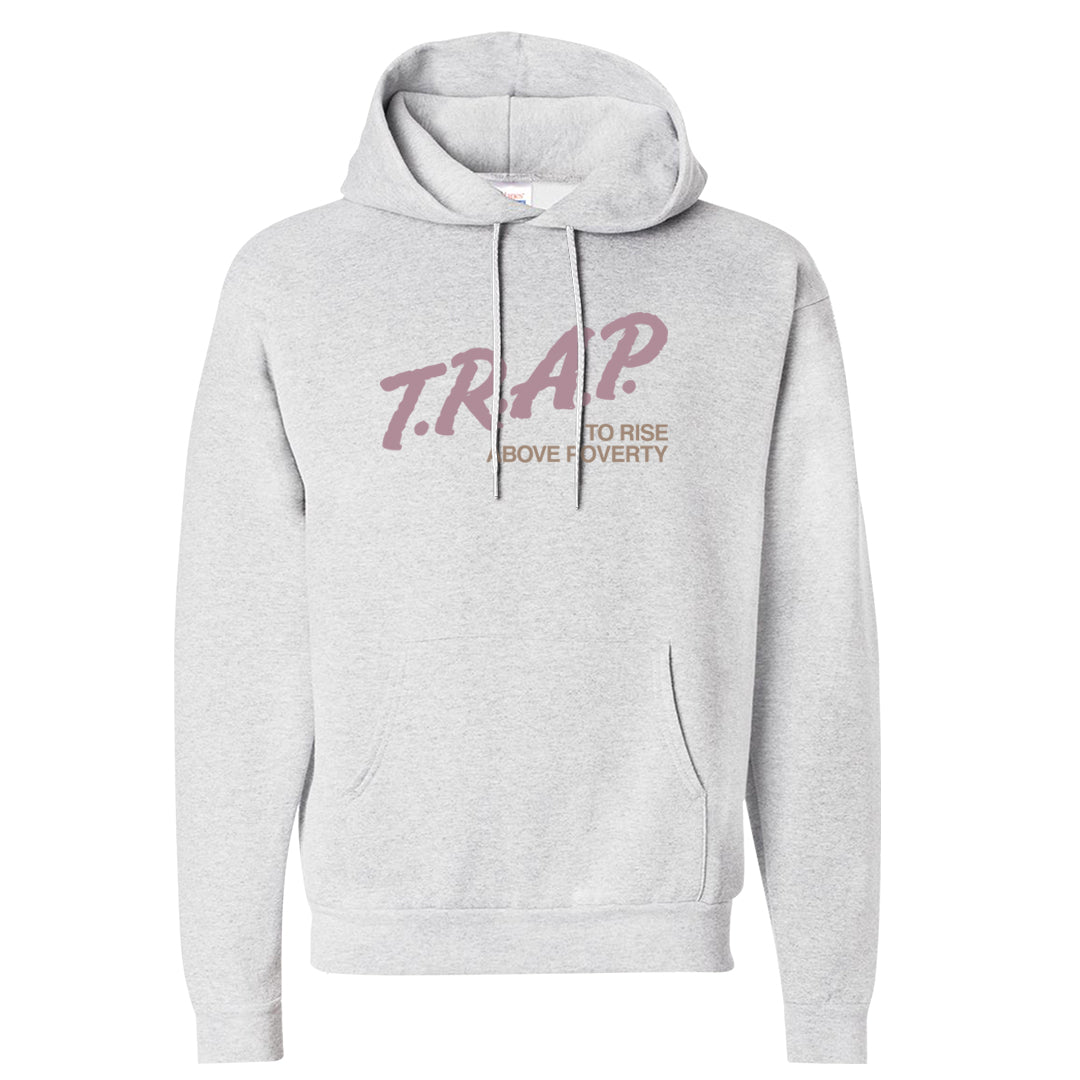 Slat Flats EMB High Dunks Hoodie | Trap To Rise Above Poverty, Ash