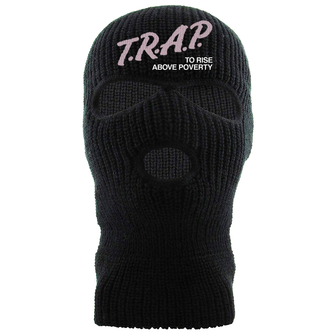 Slat Flats EMB High Dunks Ski Mask | Trap To Rise Above Poverty, Black