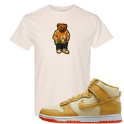 Wheat Gold High Dunks T Shirt | Sweater Bear, Natural