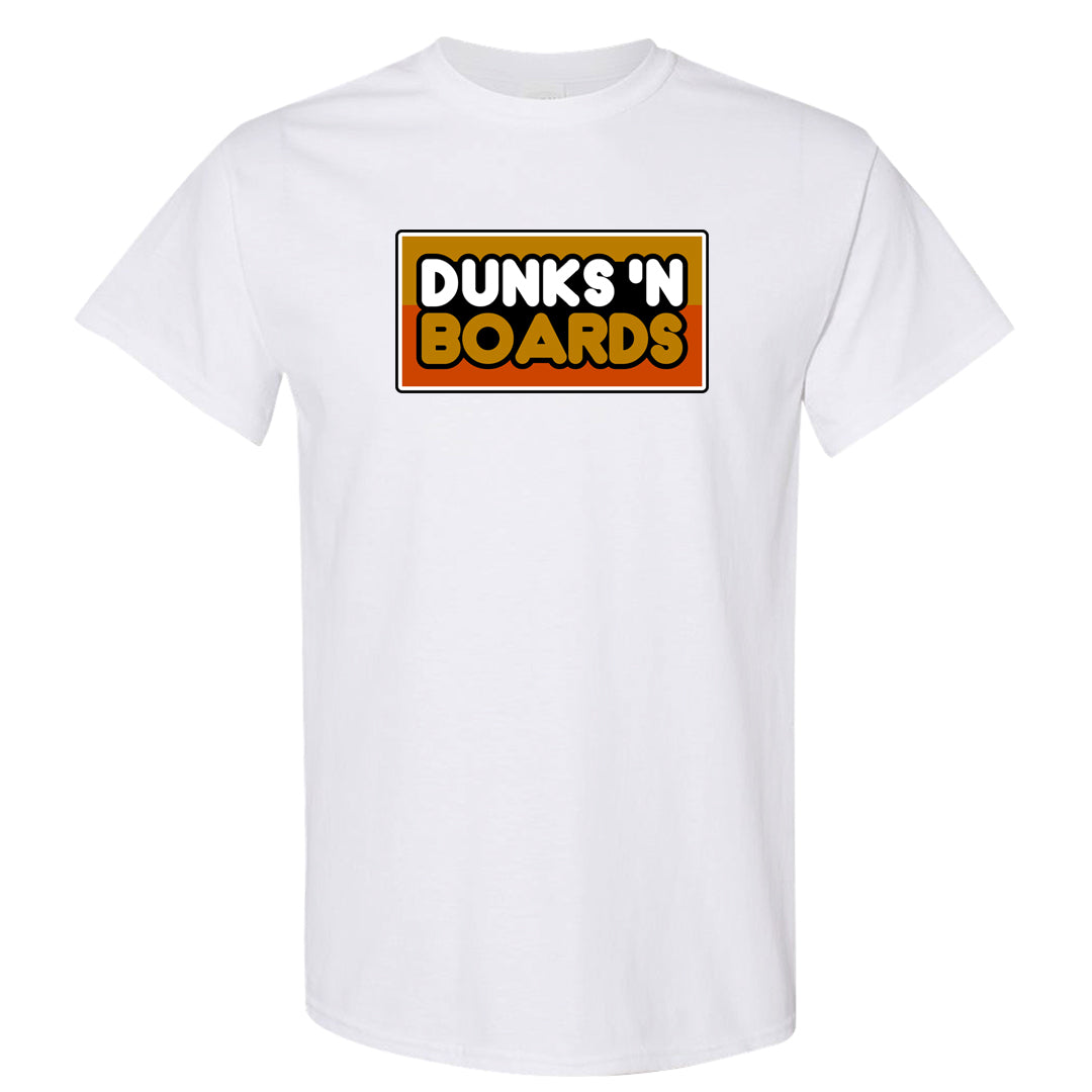 Wheat Gold High Dunks T Shirt | Dunks N Boards, White