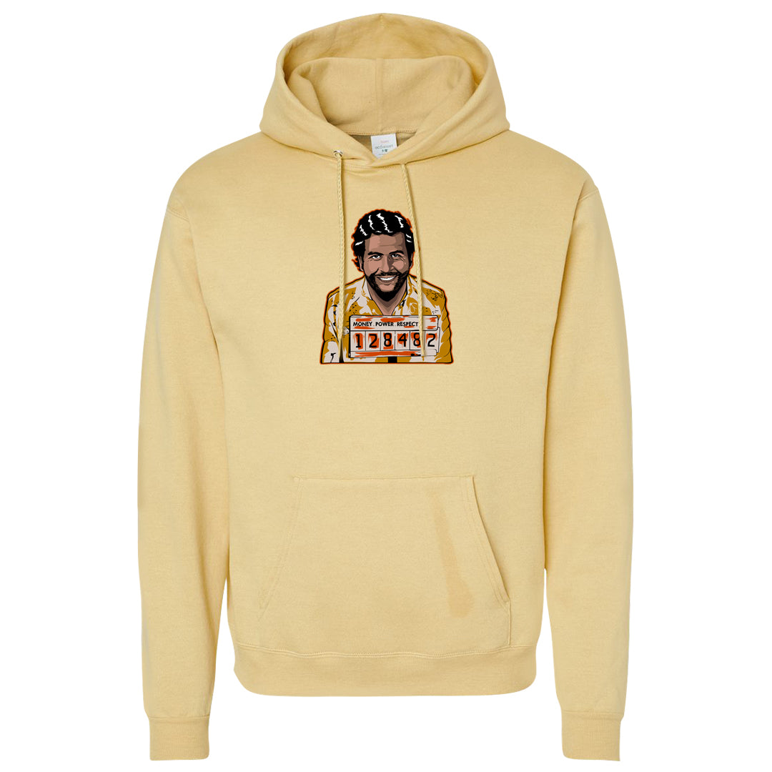 Wheat Gold High Dunks Hoodie | Escobar Illustration, Athletic Gold