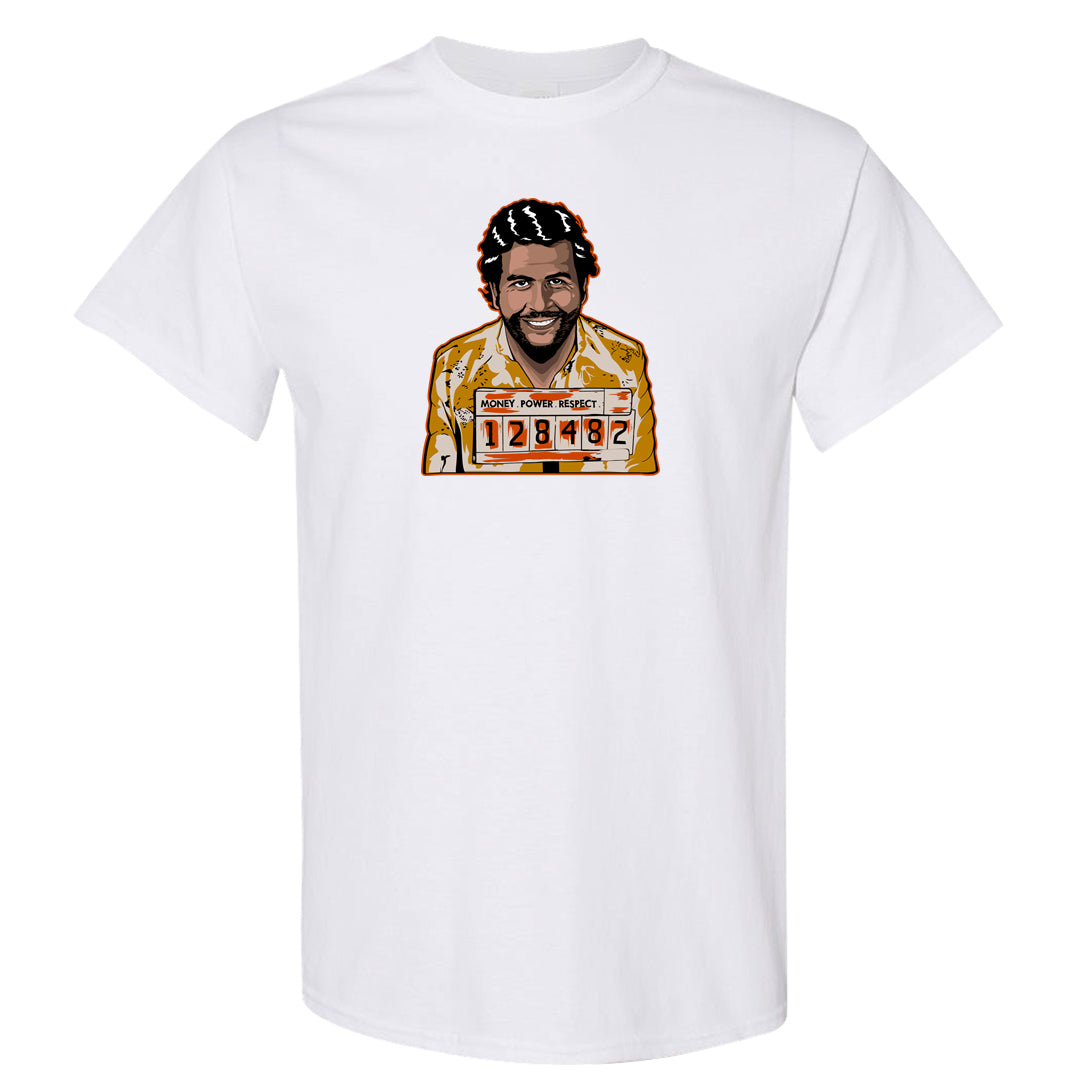 Wheat Gold High Dunks T Shirt | Escobar Illustration, White