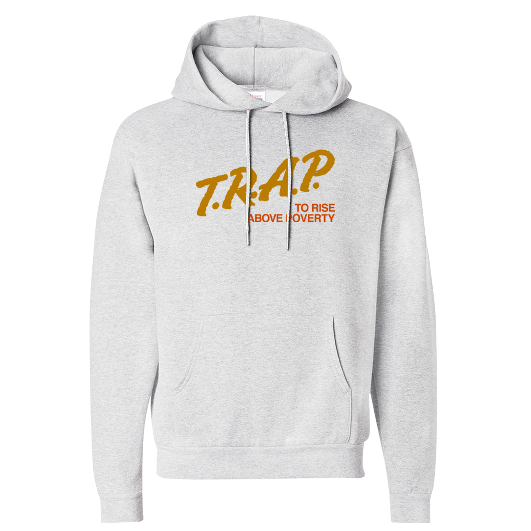 Wheat Gold High Dunks Hoodie | Trap To Rise Above Poverty, Ash
