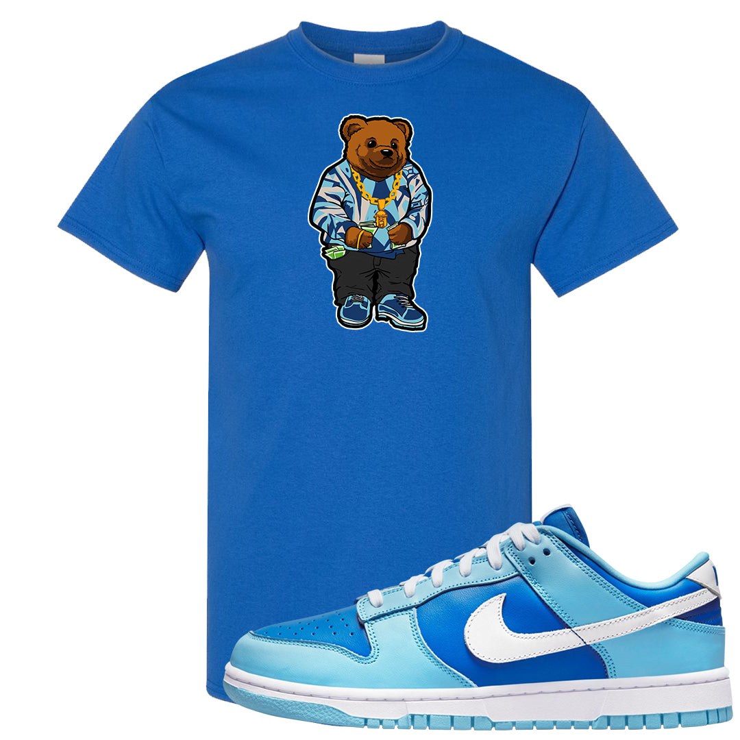 Argon Low Dunks T Shirt | Sweater Bear, Royal Blue