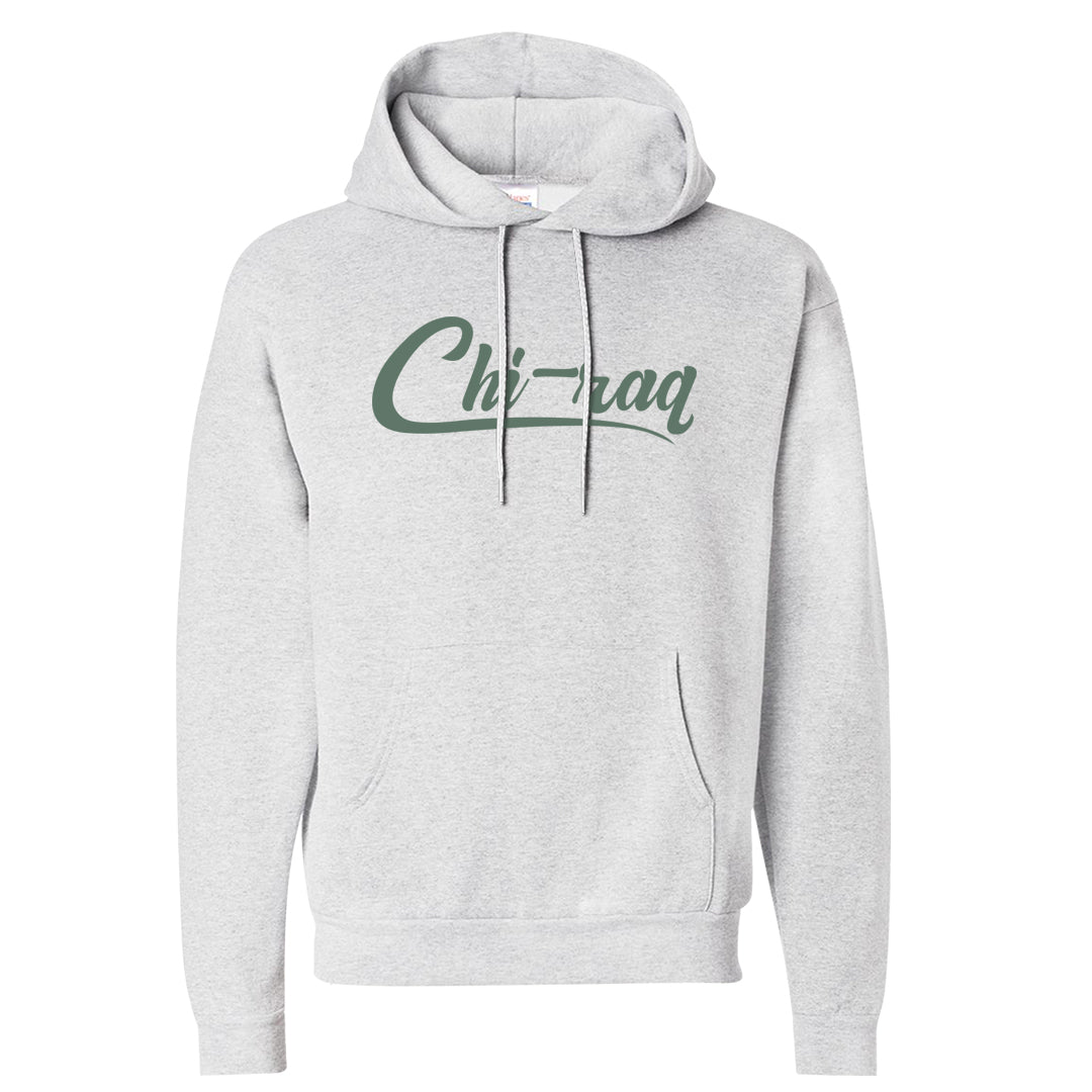 Barely Green White Low Dunks Hoodie | Chiraq, Ash