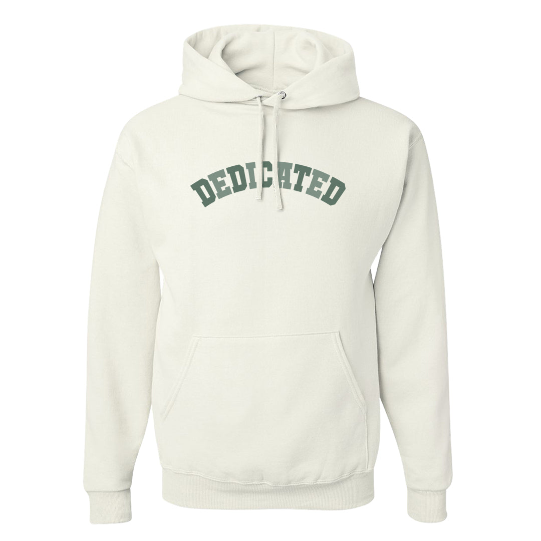 Barely Green White Low Dunks Hoodie | Dedicated, White