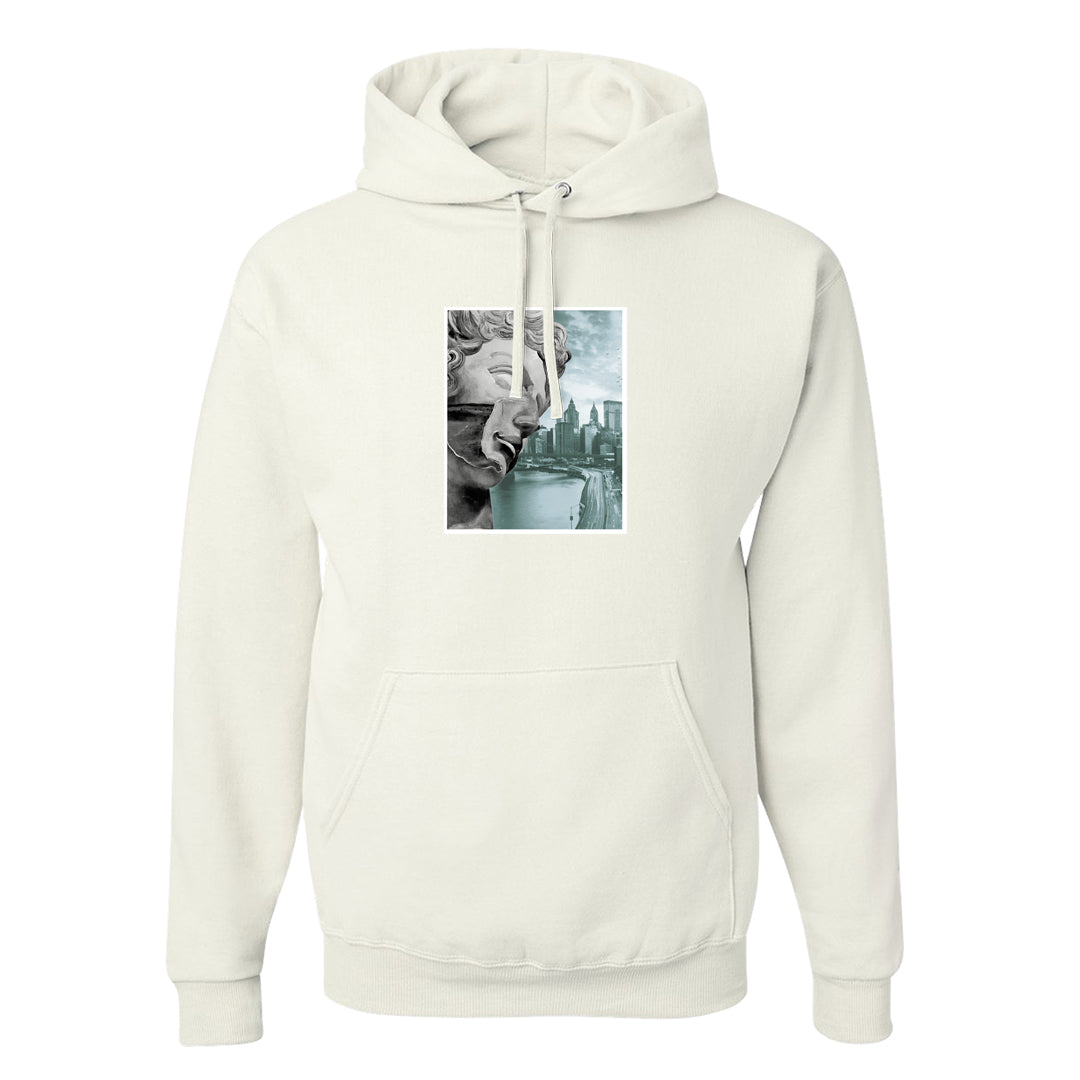 Barely Green White Low Dunks Hoodie | Miguel, White