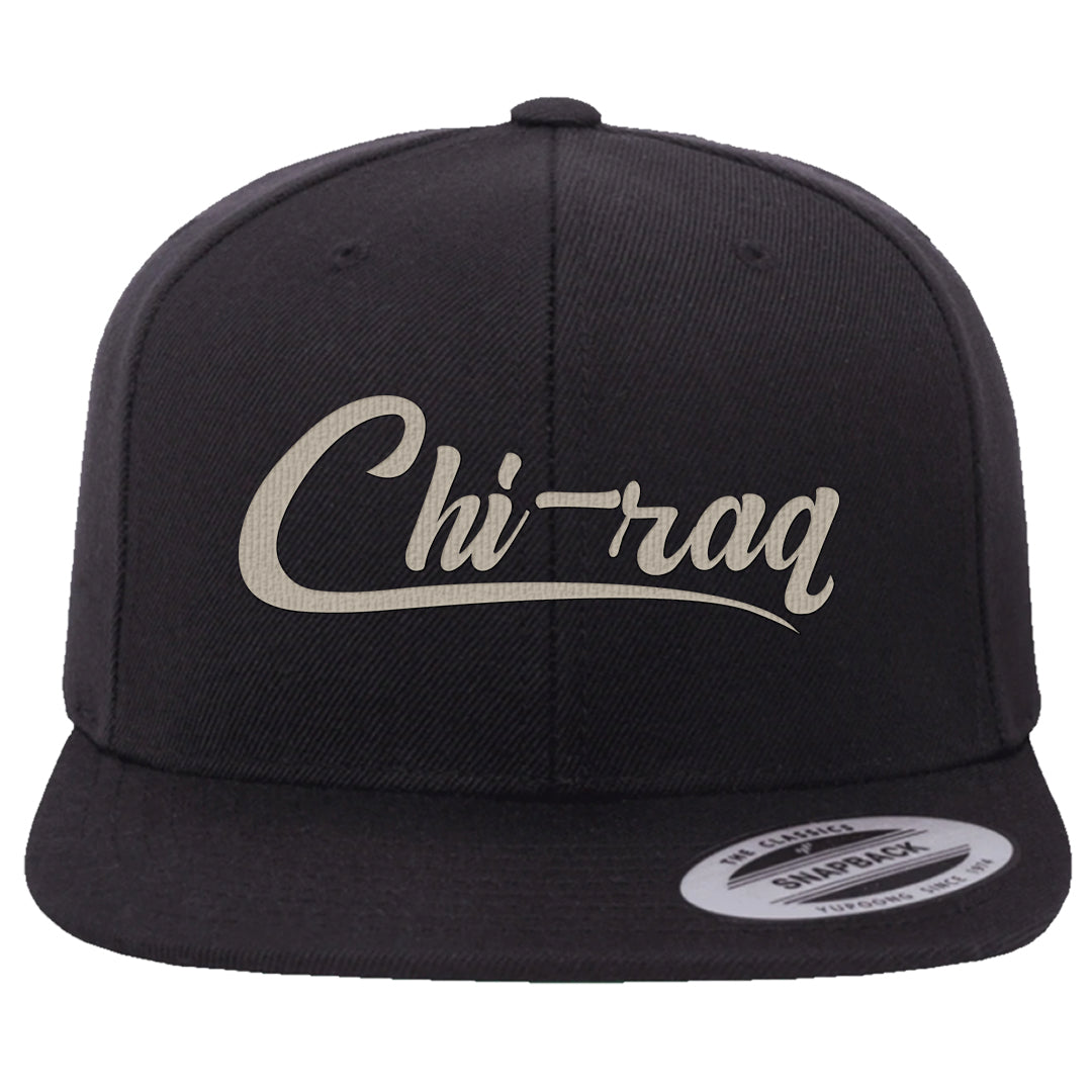 Coconut Milk Low Dunks Snapback Hat | Chiraq, Black