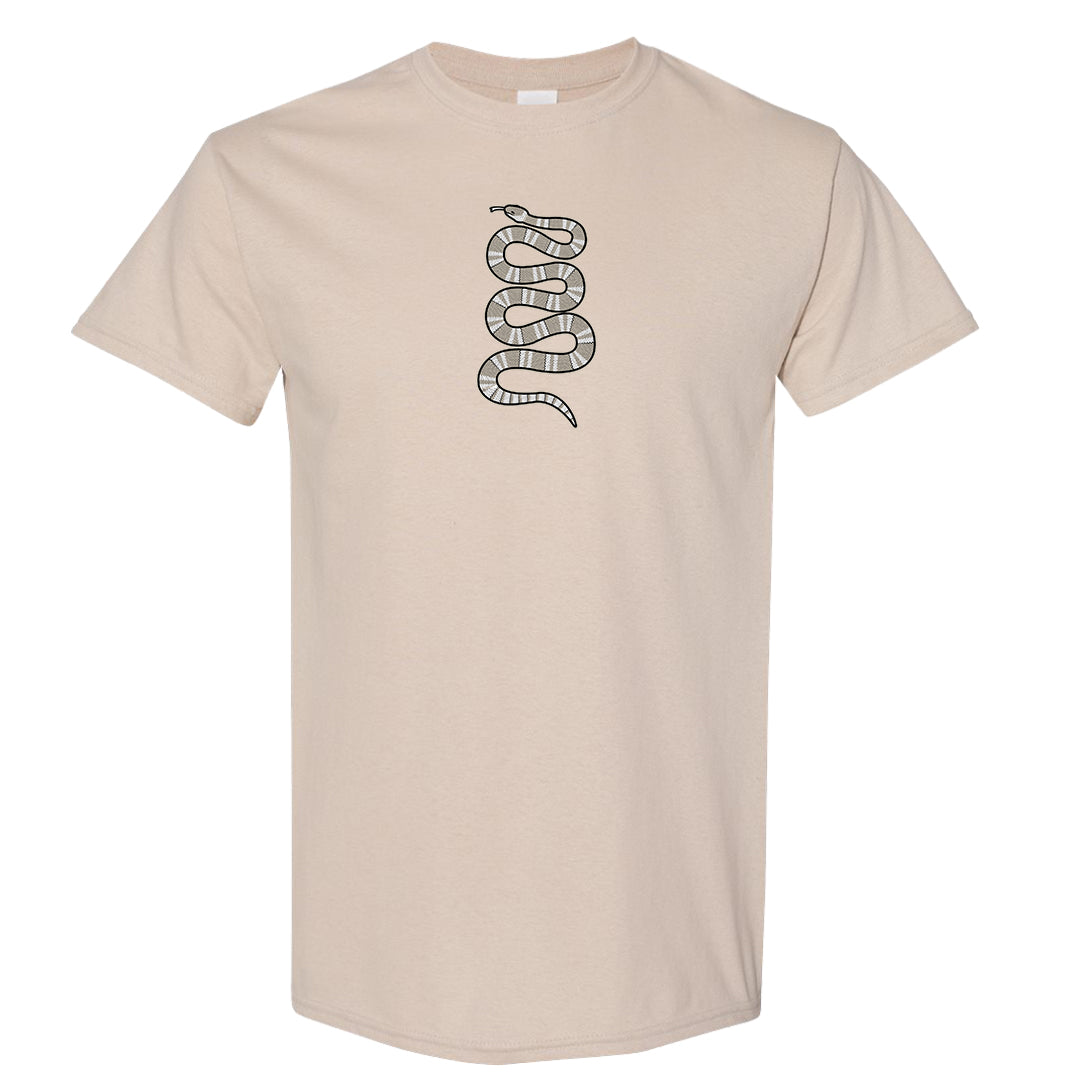 Coconut Milk Low Dunks T Shirt | Coiled Snake, Sand