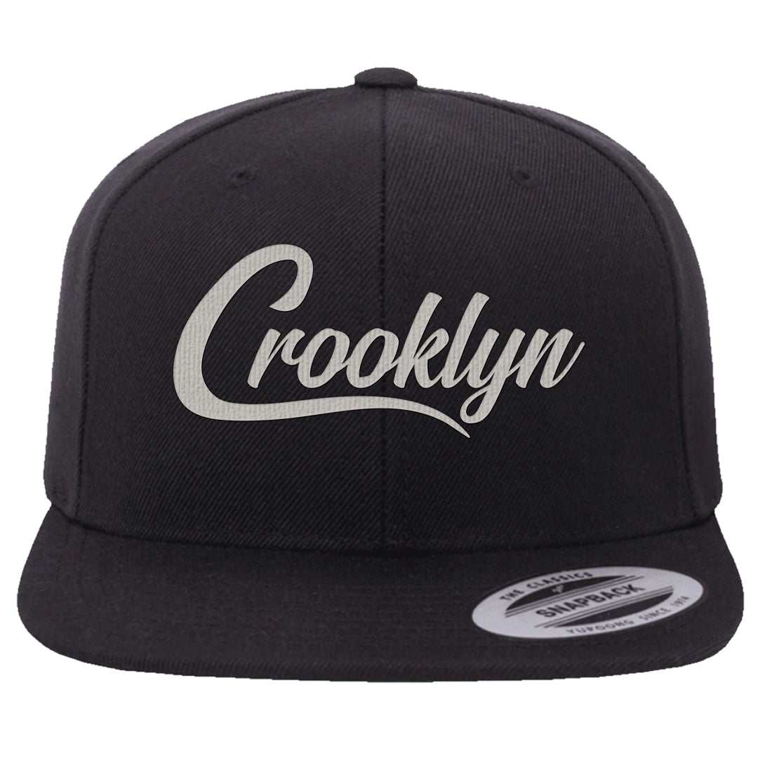 Coconut Milk Low Dunks Snapback Hat | Crooklyn, Black