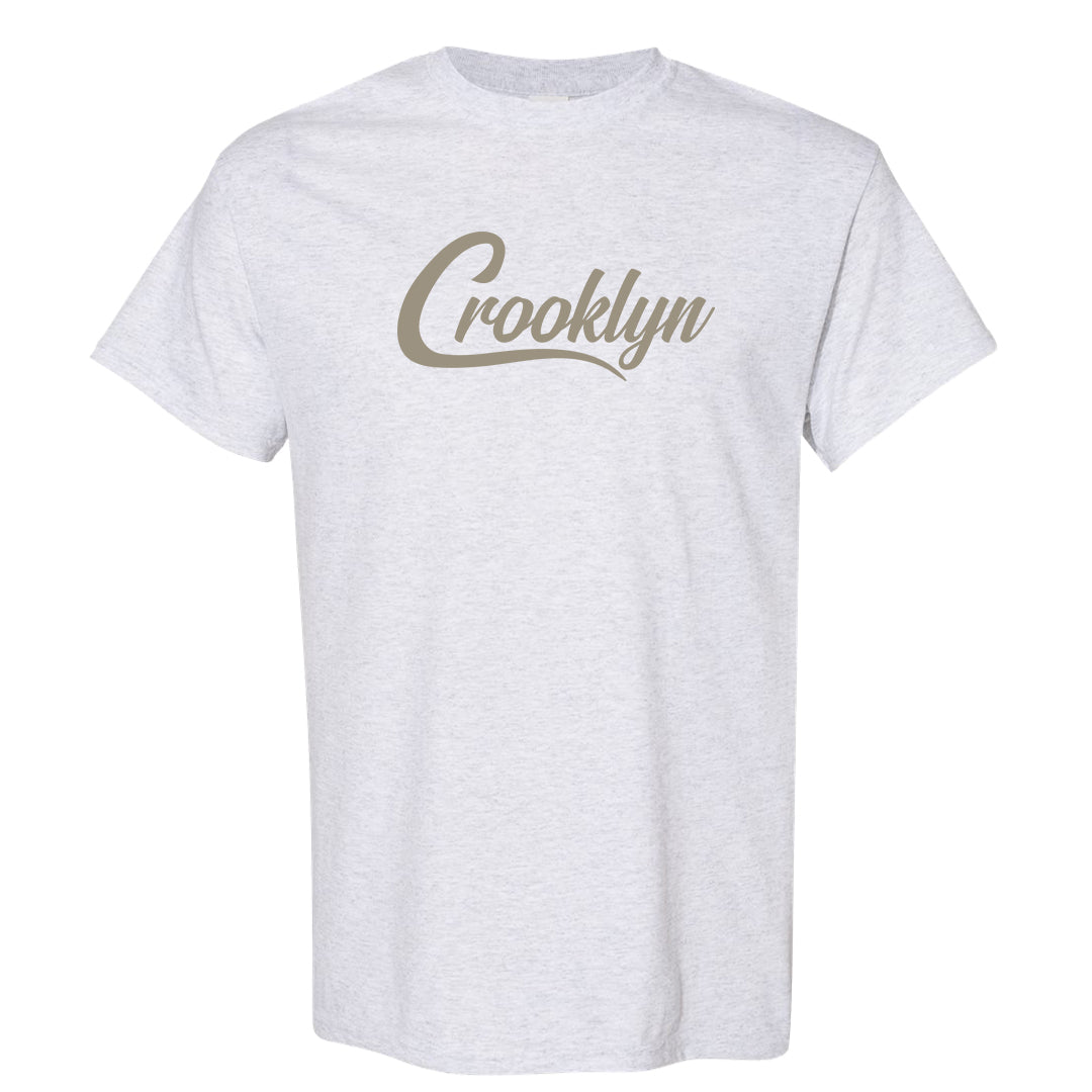 Coconut Milk Low Dunks T Shirt | Crooklyn, Ash
