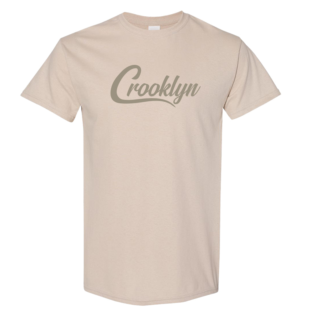 Coconut Milk Low Dunks T Shirt | Crooklyn, Sand