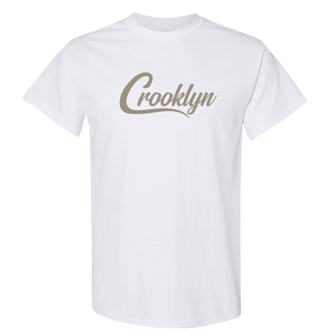 Coconut Milk Low Dunks T Shirt | Crooklyn, White