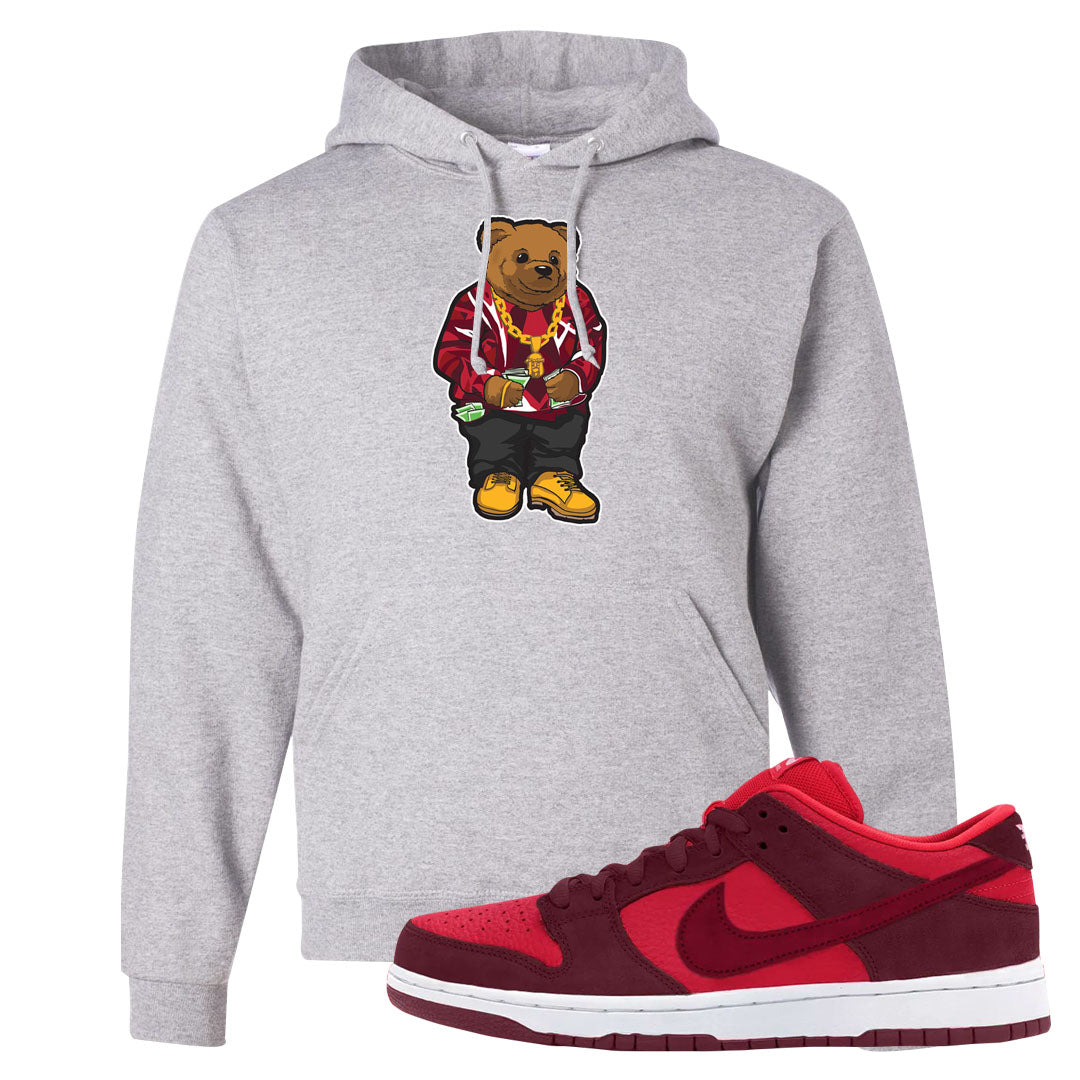 Cherry Low Dunks Hoodie | Sweater Bear, Ash