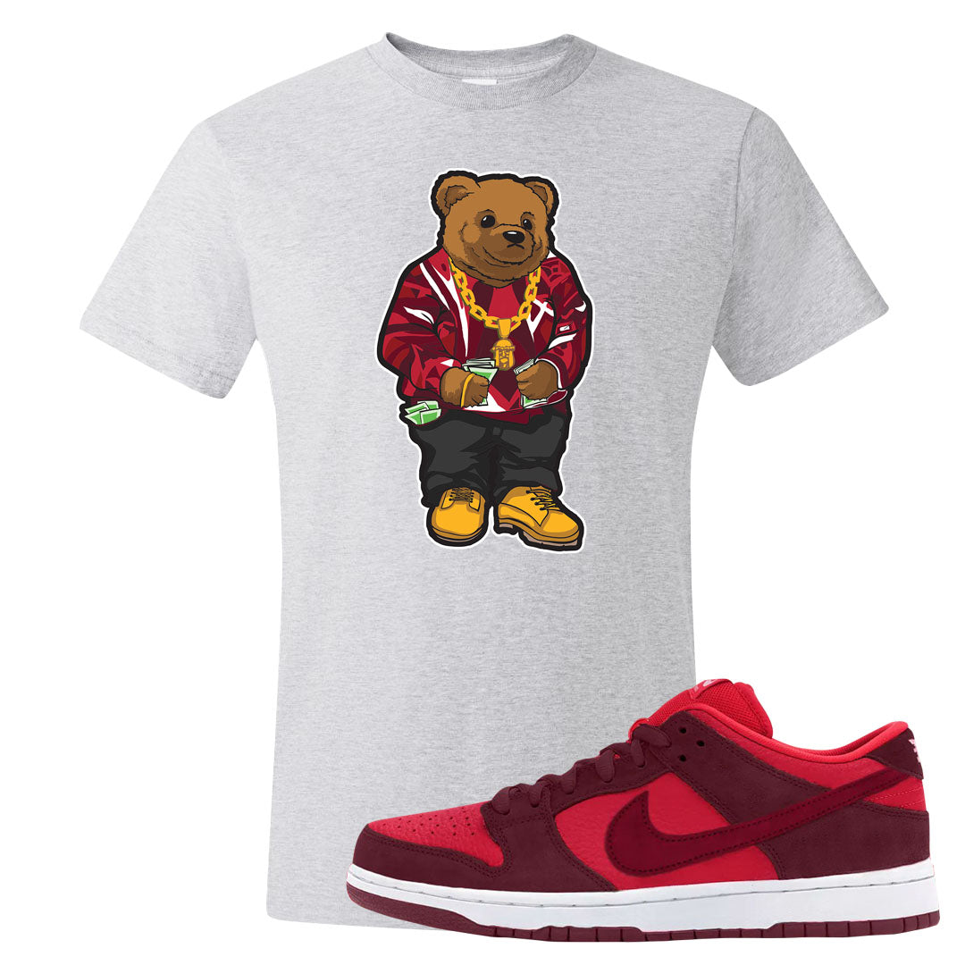 Cherry Low Dunks T Shirt | Sweater Bear, Ash