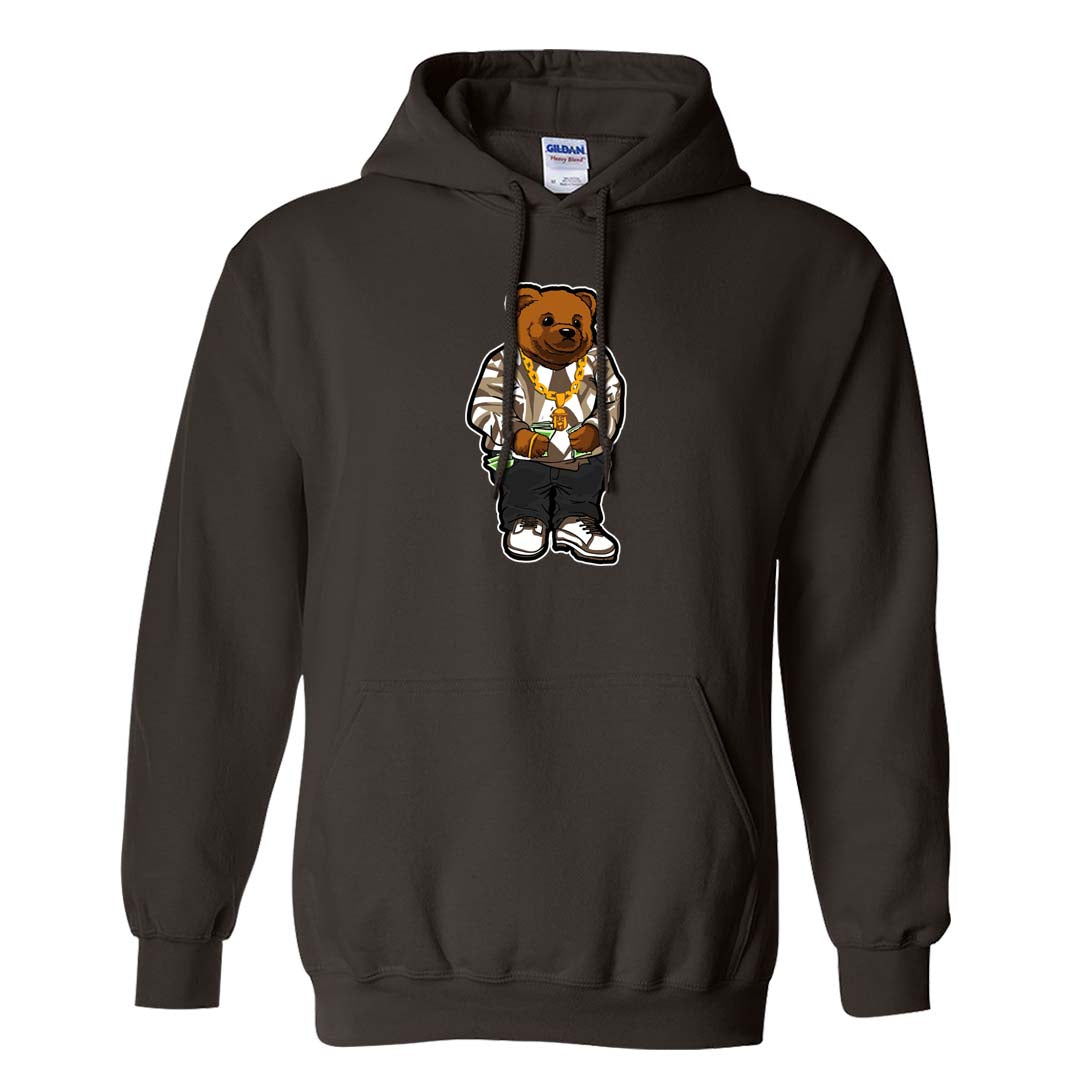 Dark Driftwood Low Dunks Hoodie | Sweater Bear, Dark Chocolate