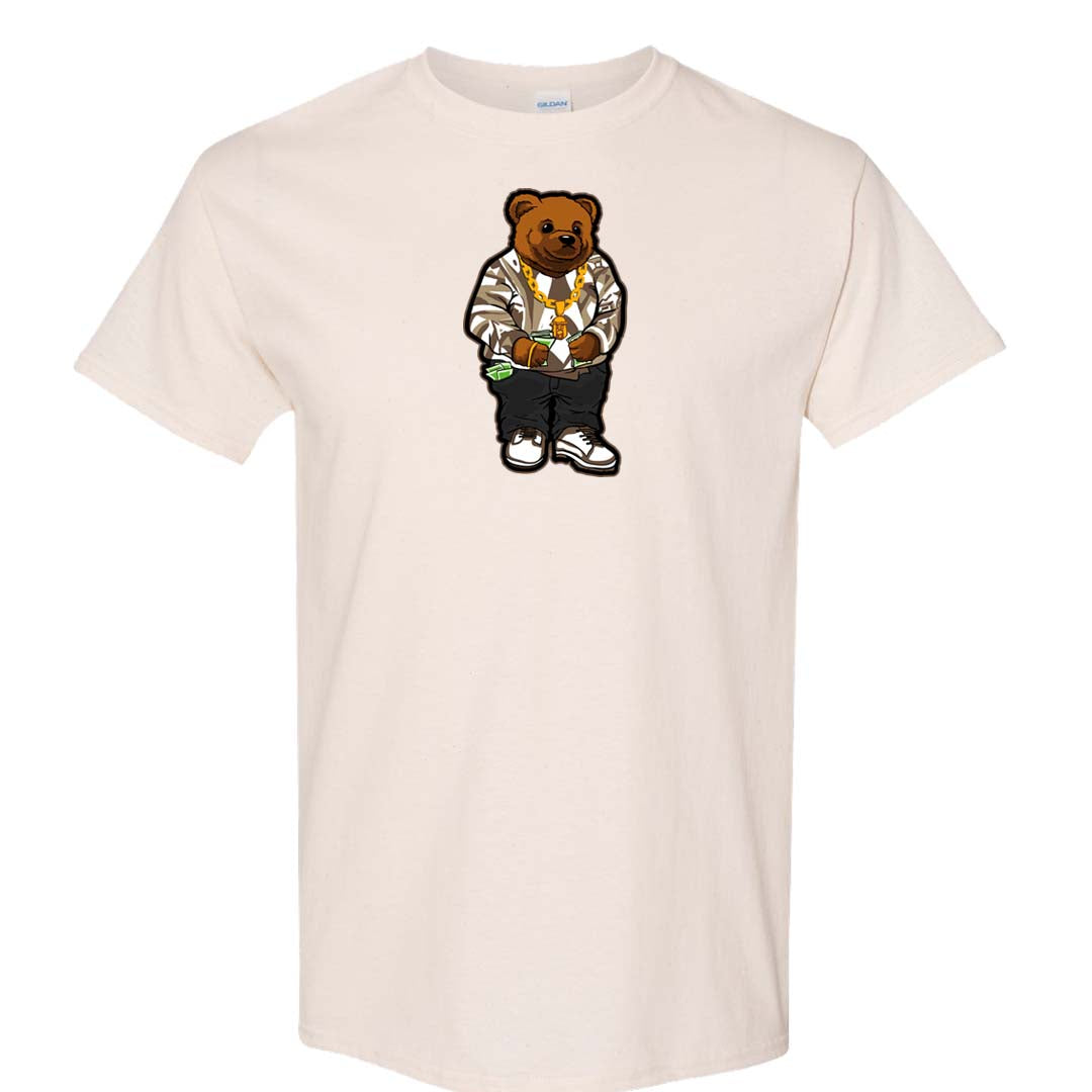 Dark Driftwood Low Dunks T Shirt | Sweater Bear, Natural