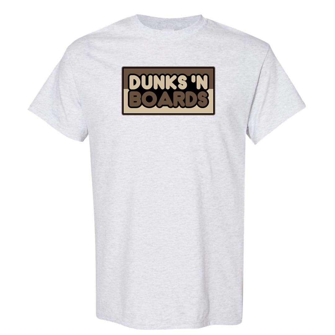 Dark Driftwood Low Dunks T Shirt | Dunks N Boards, Ash