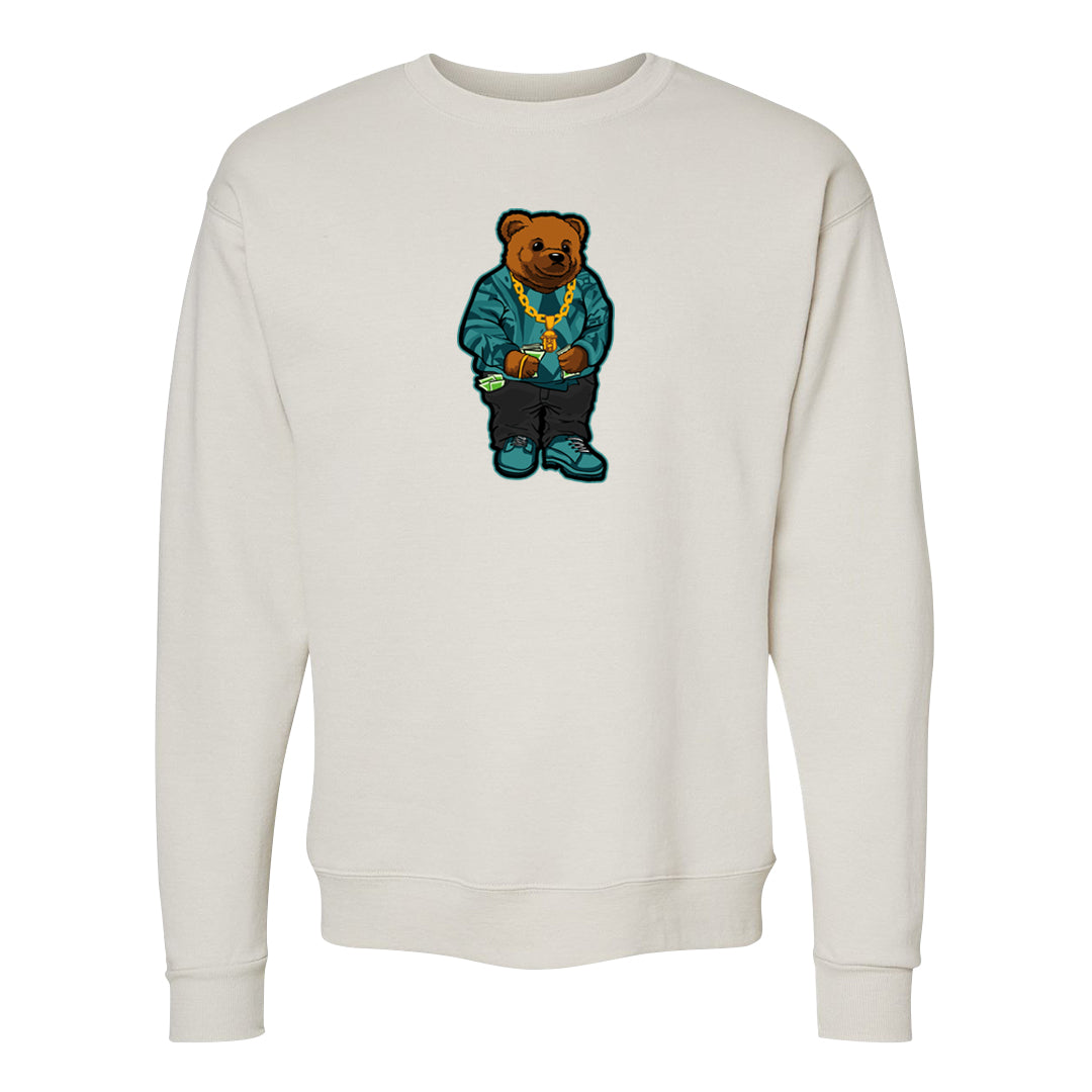 Green Velvet Low Dunks Crewneck Sweatshirt | Sweater Bear, Sand