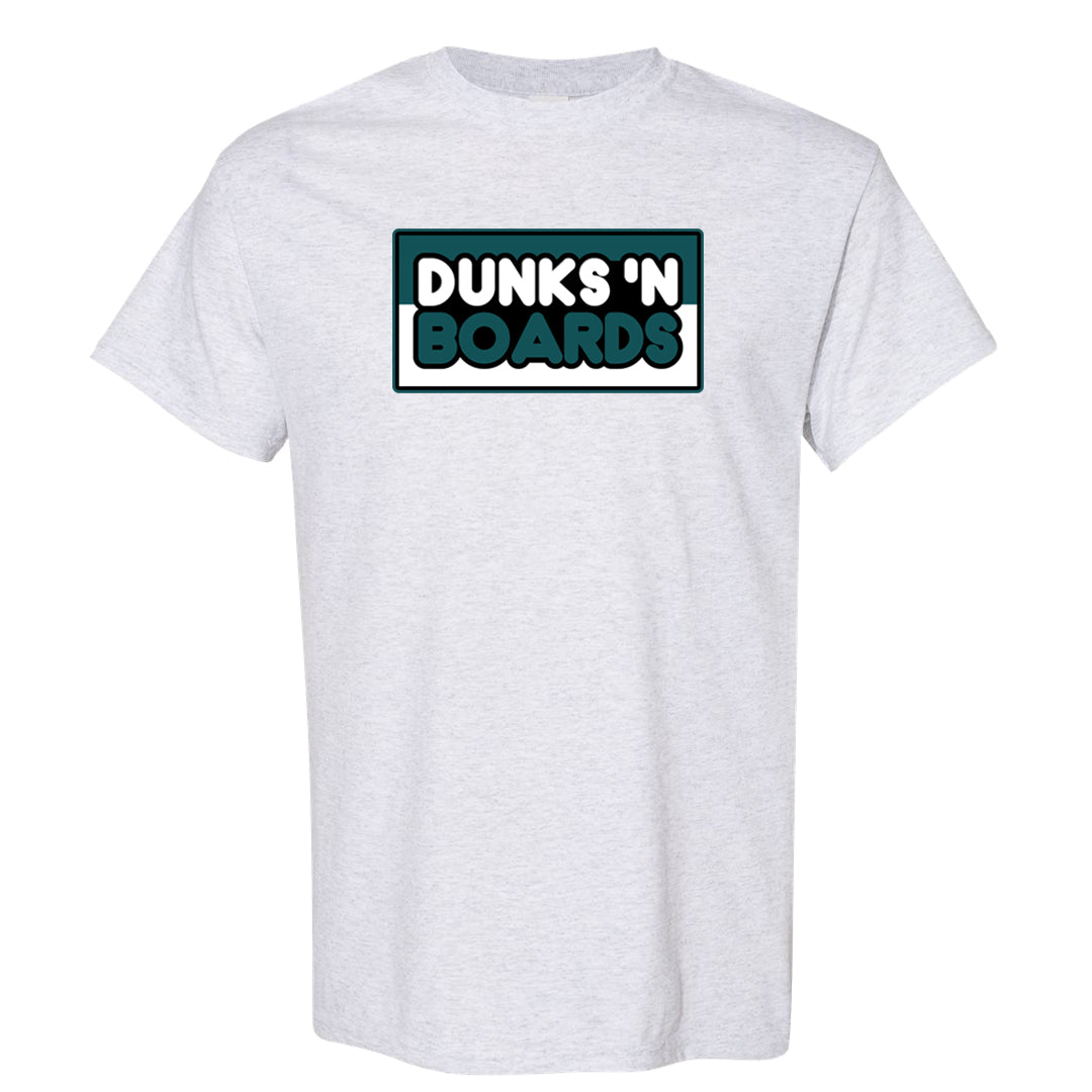 Green Velvet Low Dunks T Shirt | Dunks N Boards, Ash