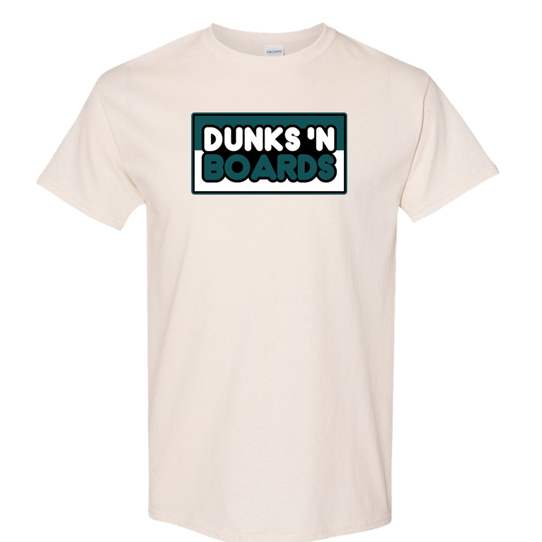 Green Velvet Low Dunks T Shirt | Dunks N Boards, Natural