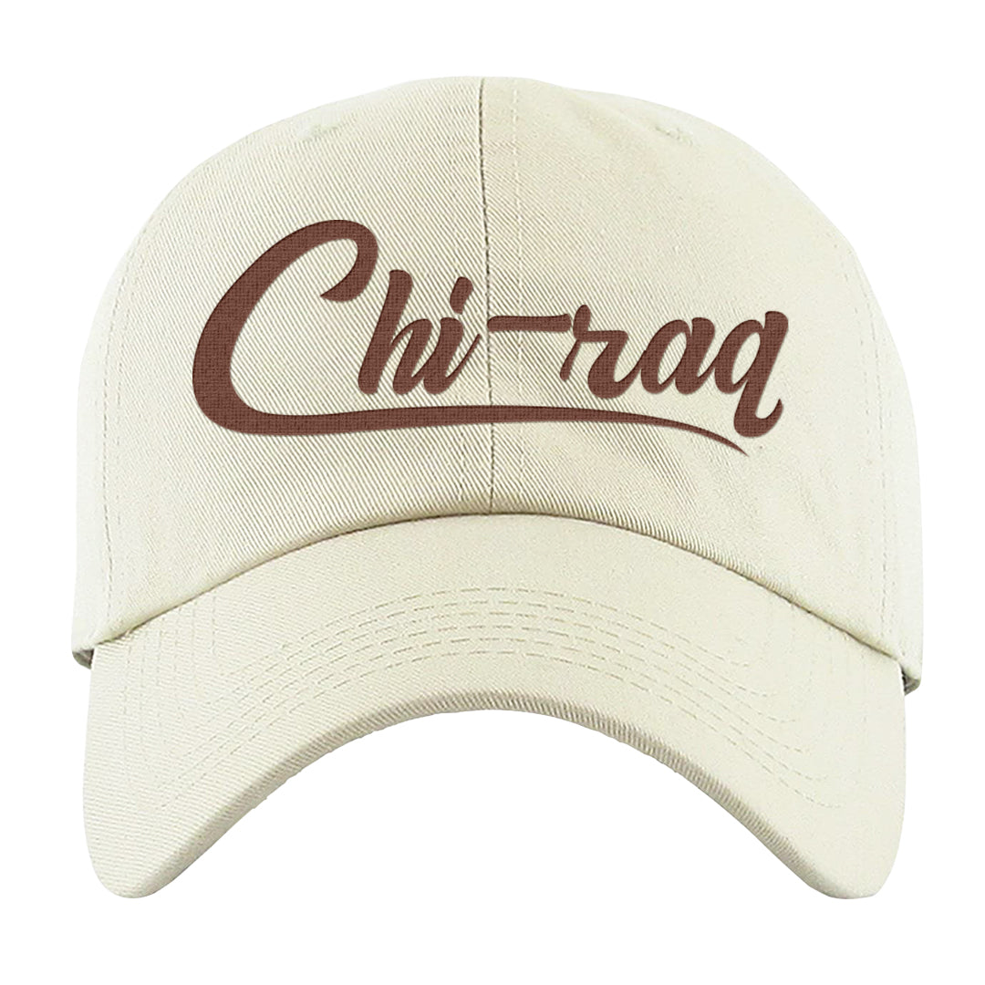 Mars Stone Low Dunks Dad Hat | Chiraq, White