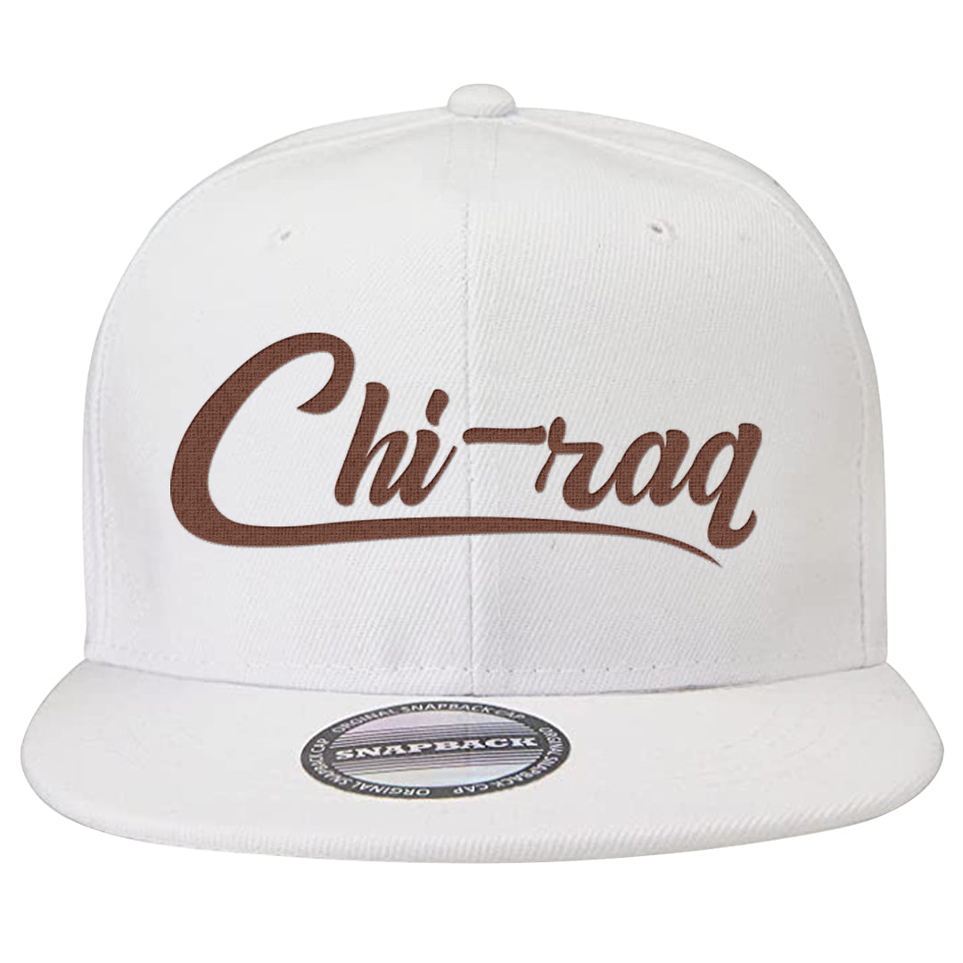 Mars Stone Low Dunks Snapback Hat | Chiraq, White