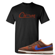 Mars Stone Low Dunks T Shirt | Chiraq, Black