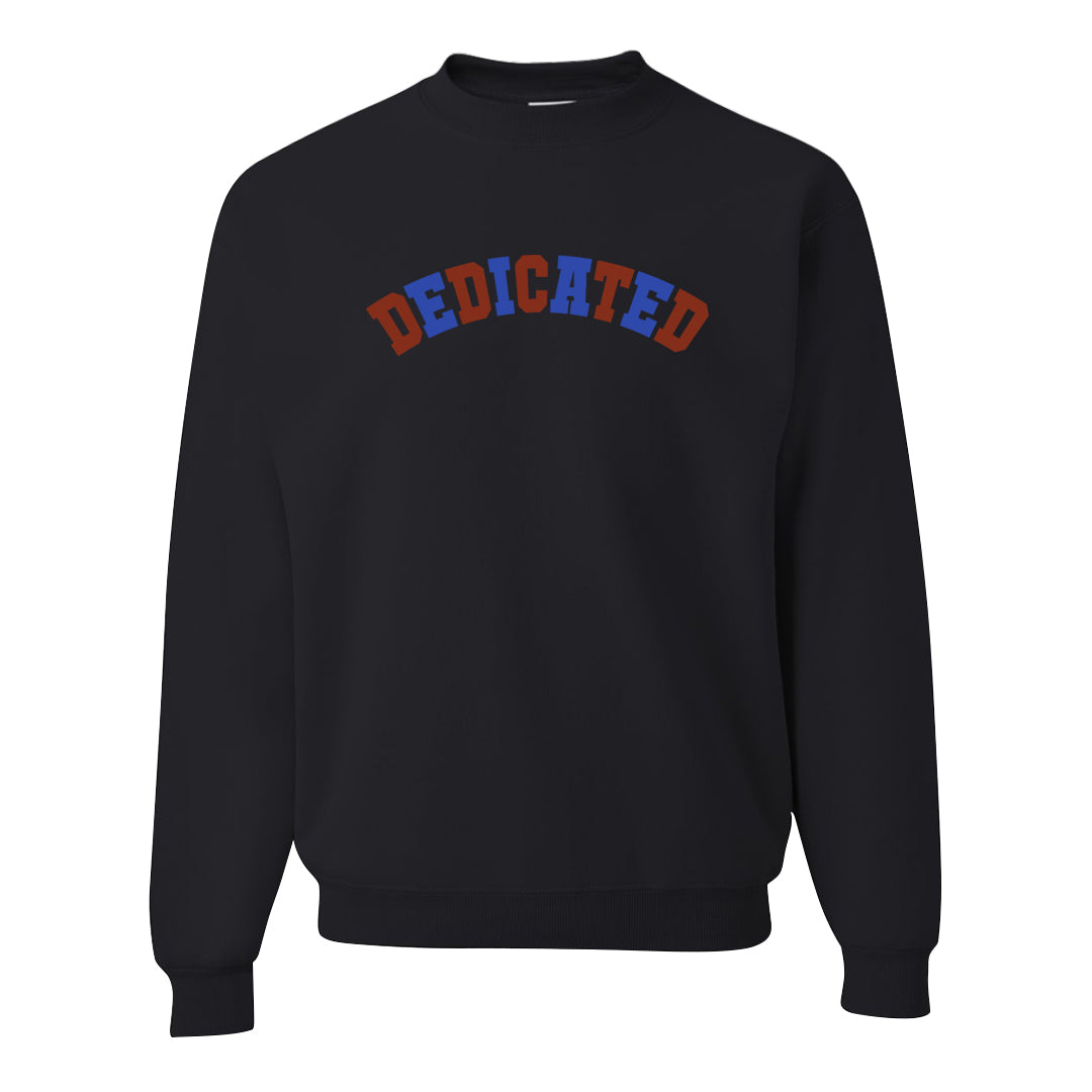Mars Stone Low Dunks Crewneck Sweatshirt | Dedicated, Black